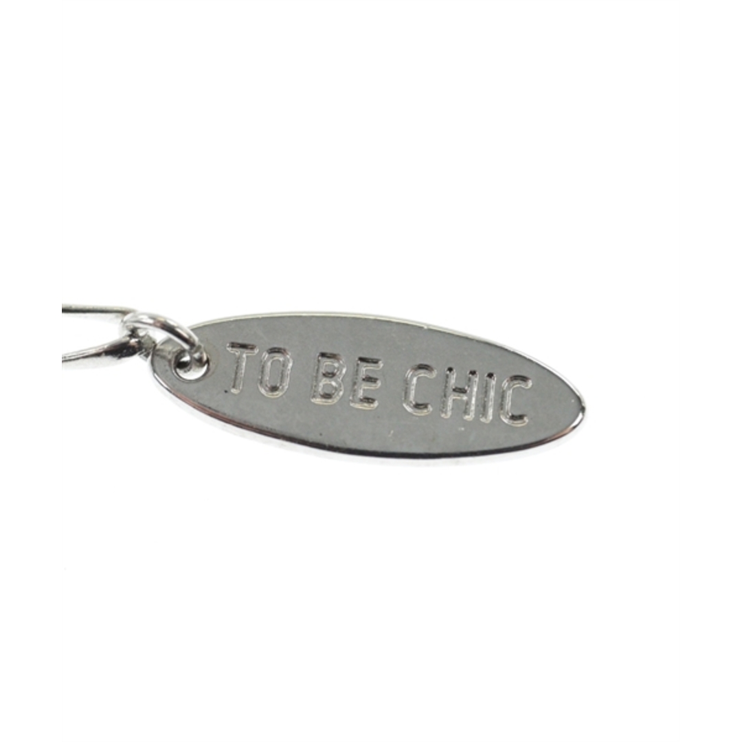 TO BE CHIC(トゥービーシック)のTO BE CHIC トゥー　ビー　シック ネックレス - 黒 【古着】【中古】 レディースのアクセサリー(ネックレス)の商品写真