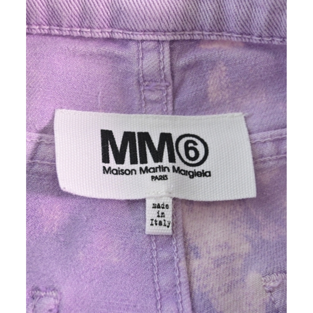 MM6(エムエムシックス)のMM6 エムエムシックス パンツ（その他） 40(M位) 紫xピンク(総柄) 【古着】【中古】 レディースのパンツ(その他)の商品写真