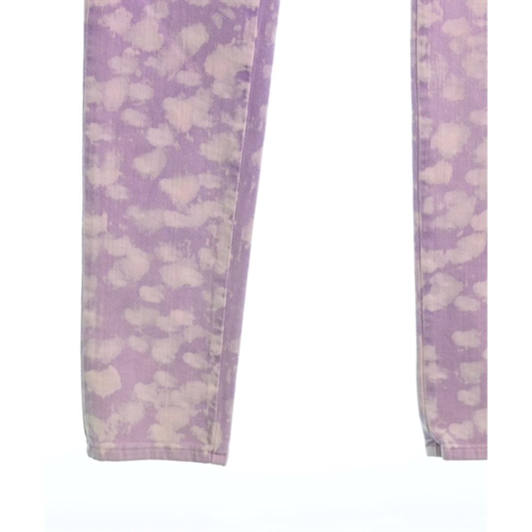 MM6(エムエムシックス)のMM6 エムエムシックス パンツ（その他） 40(M位) 紫xピンク(総柄) 【古着】【中古】 レディースのパンツ(その他)の商品写真