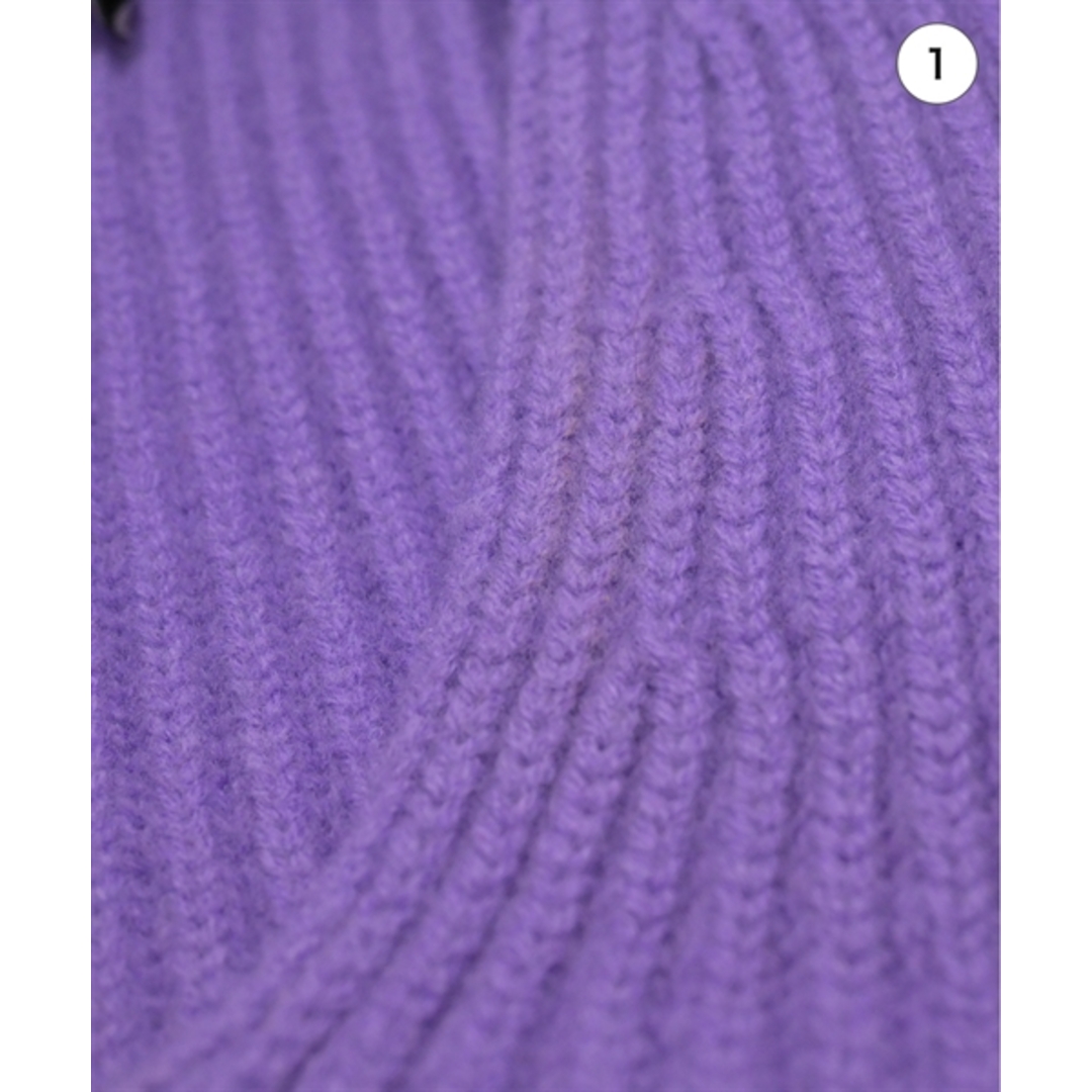 UNITED ARROWS(ユナイテッドアローズ)のUNITED ARROWS ニット・セーター -(M位) 紫 【古着】【中古】 レディースのトップス(ニット/セーター)の商品写真