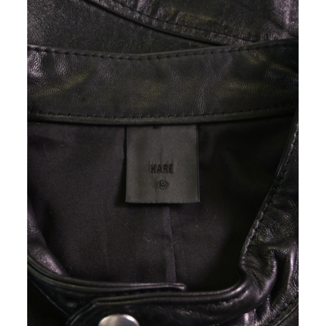 HARE(ハレ)のHARE ハレ ライダース M 黒 【古着】【中古】 メンズのジャケット/アウター(ライダースジャケット)の商品写真