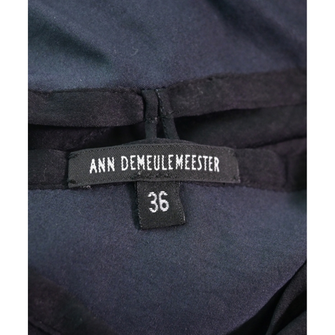 Ann Demeulemeester(アンドゥムルメステール)のANN DEMEULEMEESTER ブラウス 36(S位) 黒 【古着】【中古】 レディースのトップス(シャツ/ブラウス(長袖/七分))の商品写真