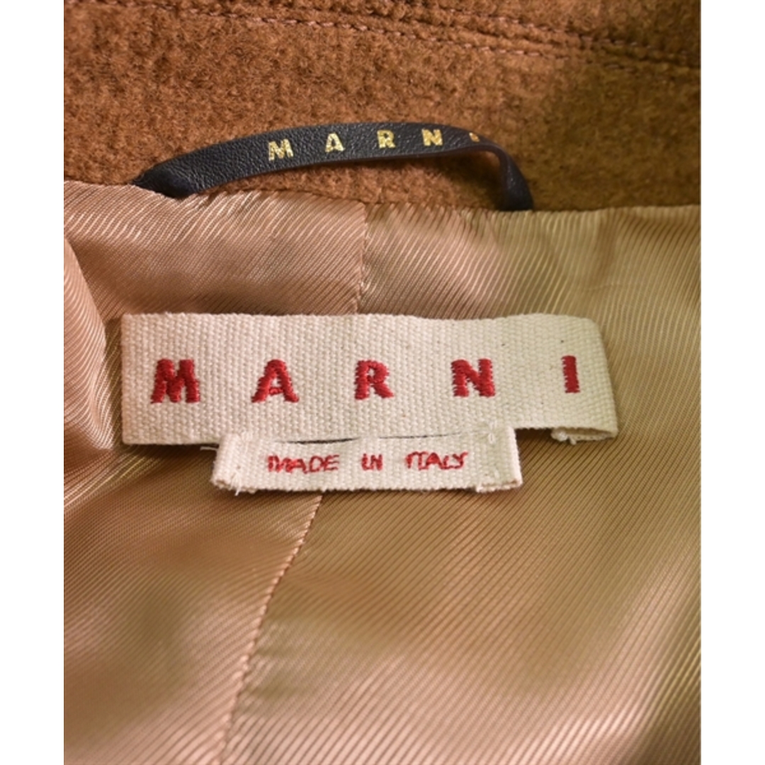 Marni(マルニ)のMARNI マルニ ピーコート 36(S位) ベージュ 【古着】【中古】 レディースのジャケット/アウター(ピーコート)の商品写真