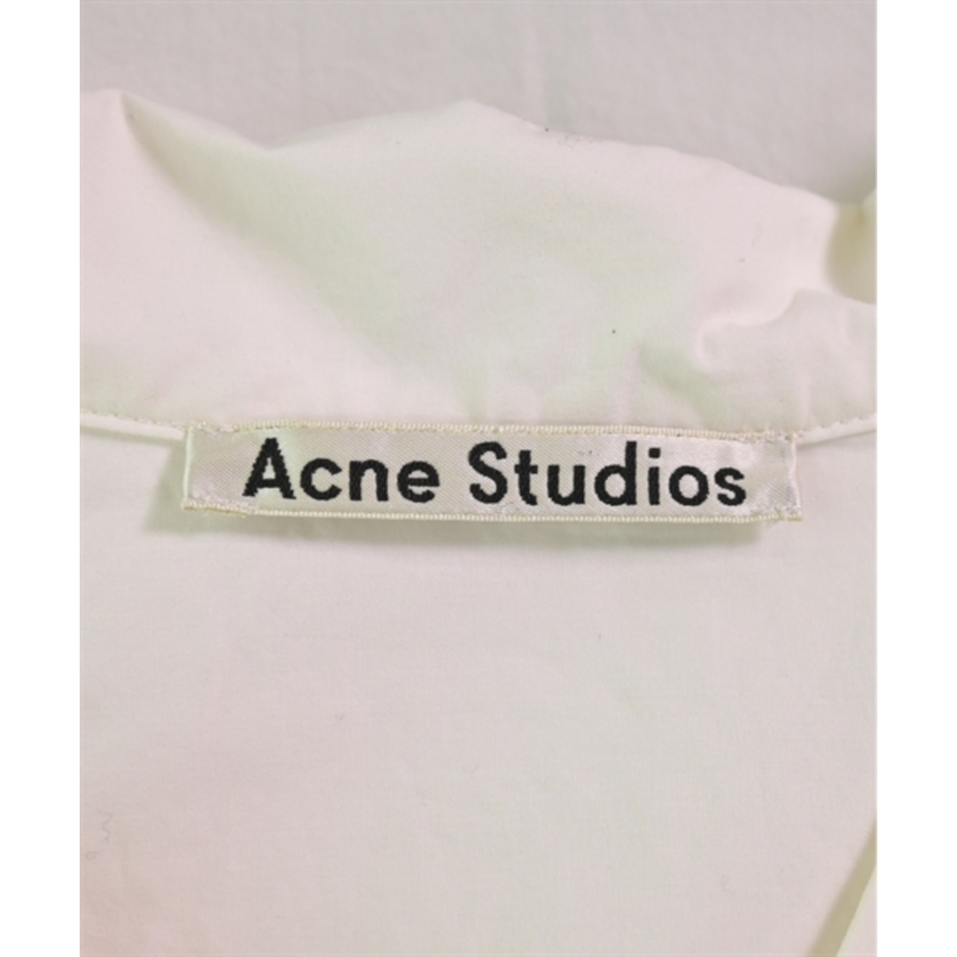 Acne Studios(アクネストゥディオズ)のAcne Studios カジュアルシャツ 36(S位) 白 【古着】【中古】 レディースのトップス(シャツ/ブラウス(長袖/七分))の商品写真