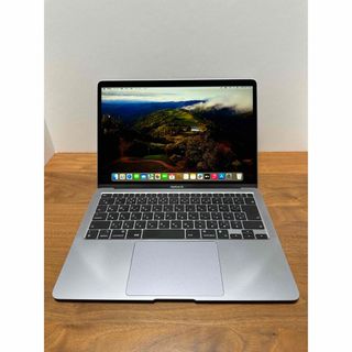 マック(Mac (Apple))の美品❗️MacBook Air 2020 M1チップ　スペースグレイ(ノートPC)