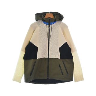 サカイ(sacai)のsacai サカイ ブルゾン（その他） 1(S位) 白xカーキ 【古着】【中古】(その他)