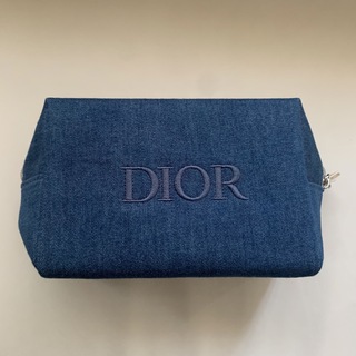 ディオール(Dior)の新品Diorディオール2024最新ノベルティデニムポーチのみ　コフレ一部別売り(ポーチ)