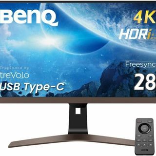 ベンキュー(BENQ)のBenQ EW2880U 4K モニター 28インチ 4K 新品未使用品(ディスプレイ)