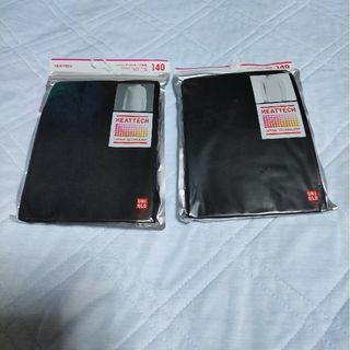 ユニクロ(UNIQLO)のヒートテック タートルネック 140サイズ 2枚セット(下着)