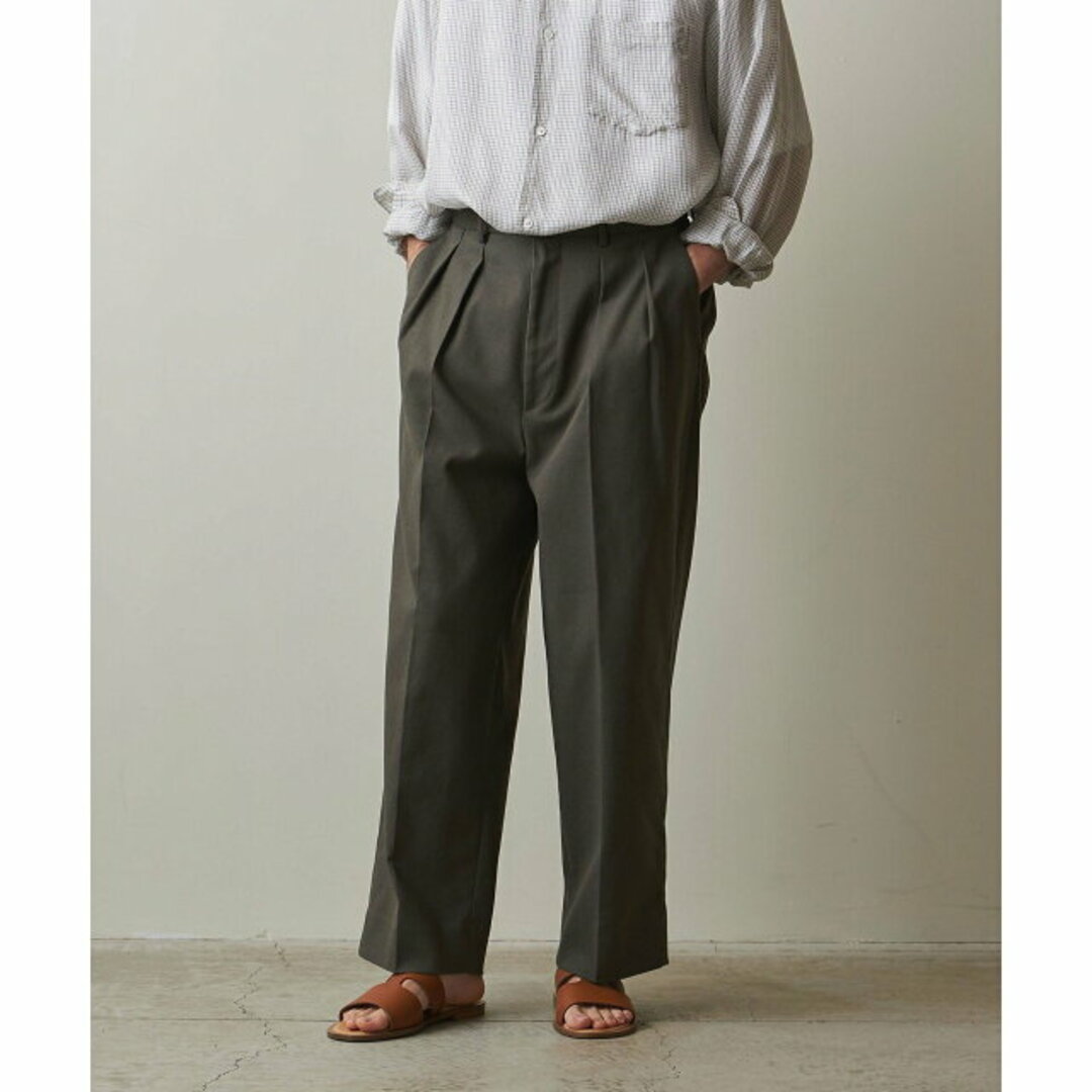 steven alan(スティーブンアラン)の【OLIVE】<Steven Alan> HPSK IN2PLEATED DRESS TROUSERS/パンツ その他のその他(その他)の商品写真