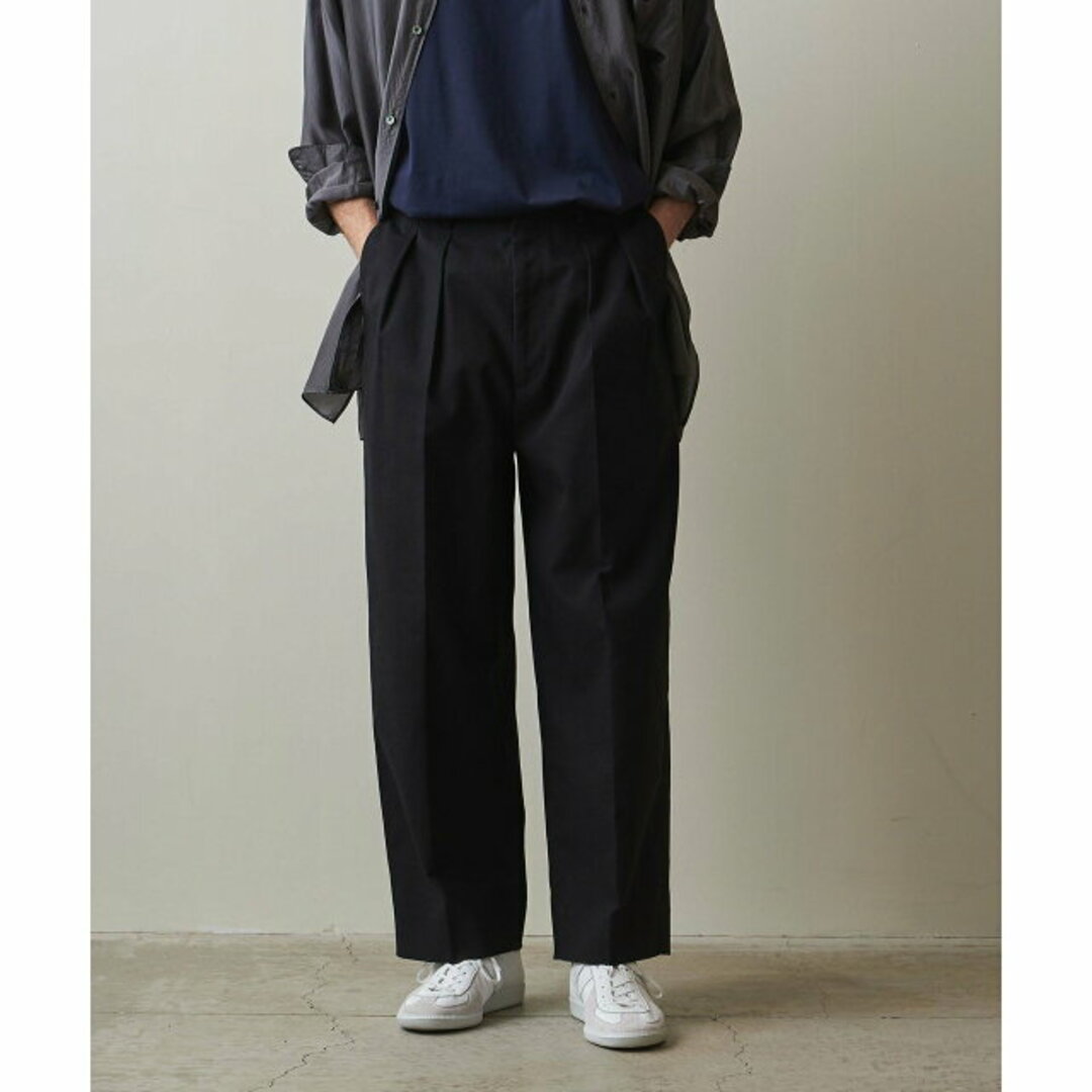 steven alan(スティーブンアラン)の【BLACK】<Steven Alan> HPSK IN2PLEATED DRESS TROUSERS/パンツ その他のその他(その他)の商品写真