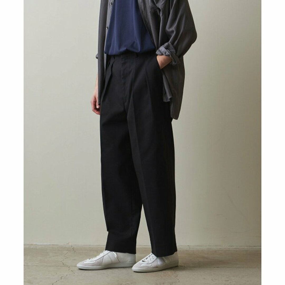 steven alan(スティーブンアラン)の【BLACK】<Steven Alan> HPSK IN2PLEATED DRESS TROUSERS/パンツ その他のその他(その他)の商品写真