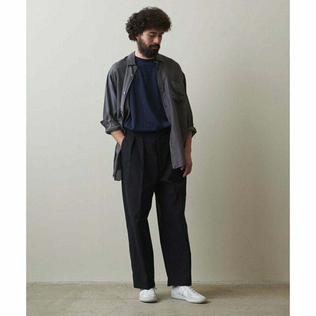 steven alan(スティーブンアラン)の【BLACK】<Steven Alan> HPSK IN2PLEATED DRESS TROUSERS/パンツ その他のその他(その他)の商品写真