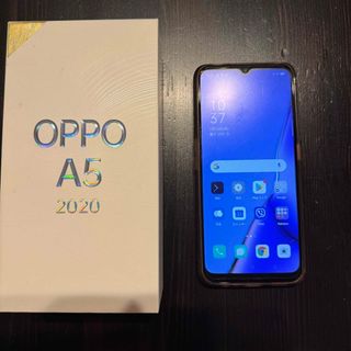 オッポ(OPPO)の中古●OPPO A5 2020 64GB Blue●SIMフリー(スマートフォン本体)