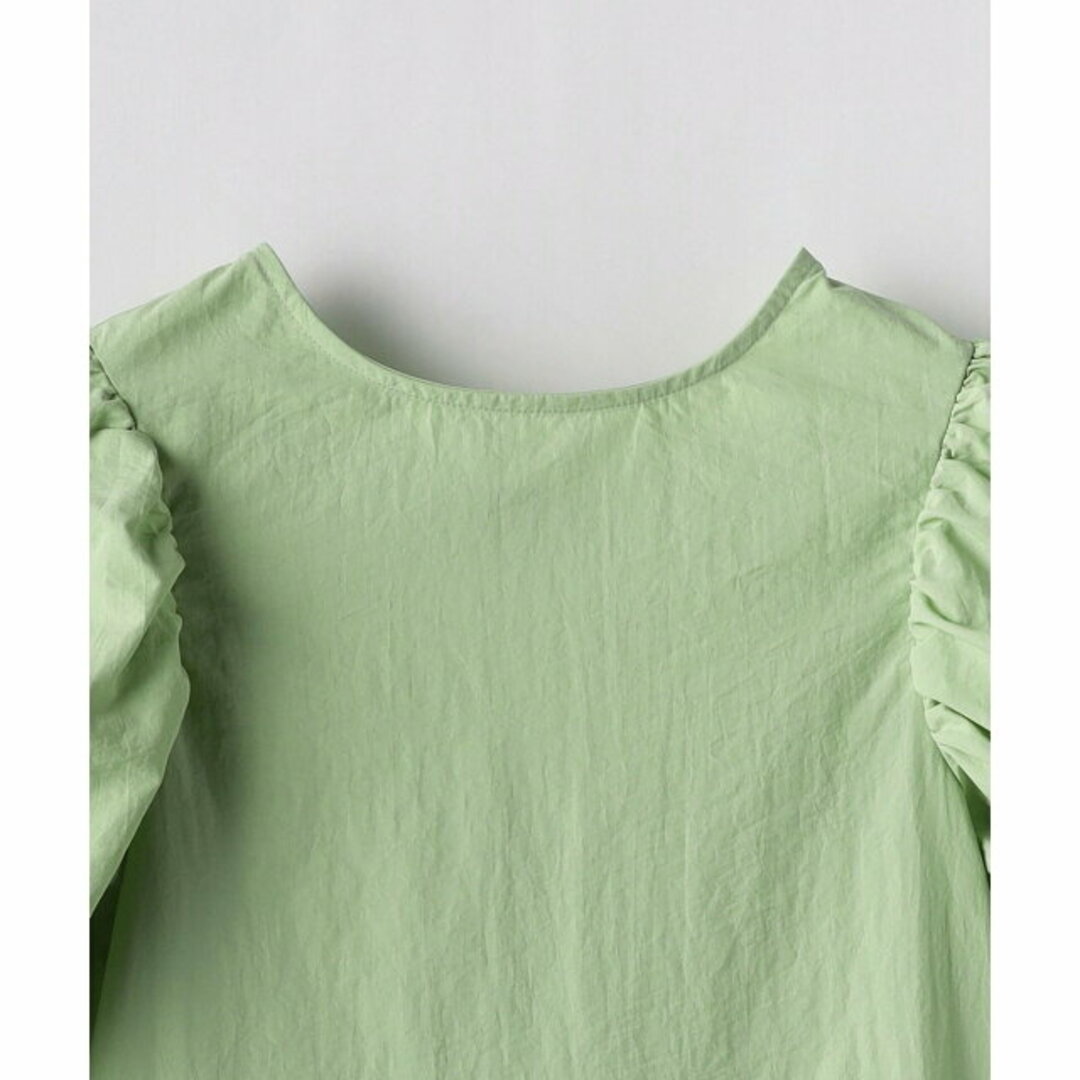 UNITED ARROWS green label relaxing(ユナイテッドアローズグリーンレーベルリラクシング)の【LIME】【150cm】<LAND&WATER>パフスリーブ ワンピース 140cm-150cm - UVカット - キッズ/ベビー/マタニティのキッズ服女の子用(90cm~)(ワンピース)の商品写真