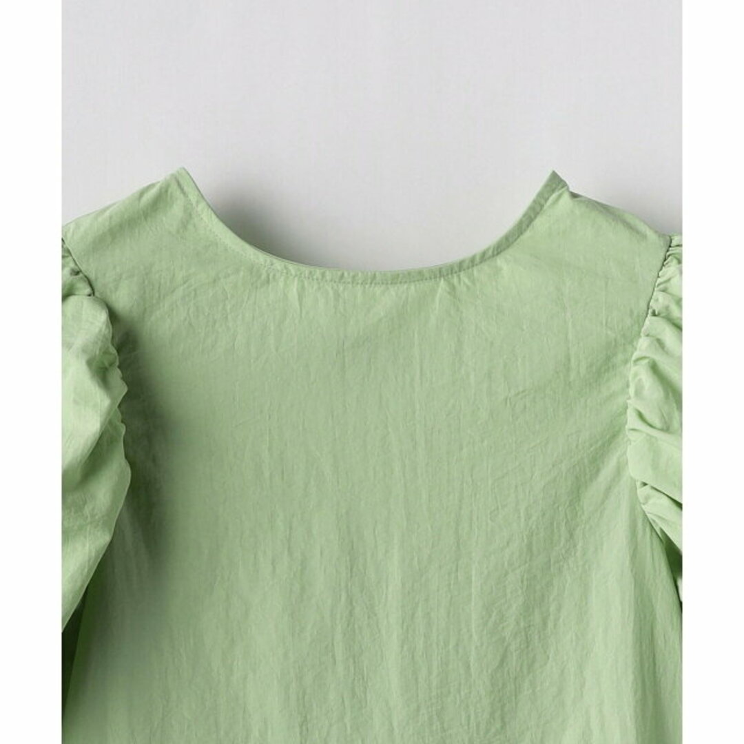 UNITED ARROWS green label relaxing(ユナイテッドアローズグリーンレーベルリラクシング)の【LIME】<LAND&WATER>パフスリーブ ワンピース 140cm-150cm - UVカット - キッズ/ベビー/マタニティのキッズ服女の子用(90cm~)(ワンピース)の商品写真