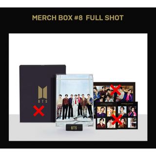 防弾少年団(BTS) - BTS MERCH BOX 8  プレミアムフォト&フォトスタンド