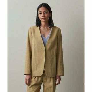 スティーブンアラン(steven alan)の【BEIGE】<Steven Alan>NO COLLAR JACKET/ジャケット(テーラードジャケット)