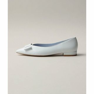 オデットエオディール(Odette e Odile)の【WHITE】カットオフリボン フラット20↓↑(ハイヒール/パンプス)