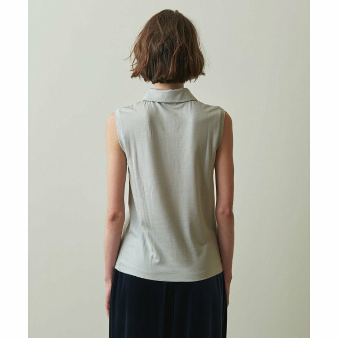 steven alan(スティーブンアラン)の【LT.GRAY】<Steven Alan>WOOL JERSEY NO SLEEVE TEE SHIRT/Tシャツ レディースのトップス(カットソー(長袖/七分))の商品写真