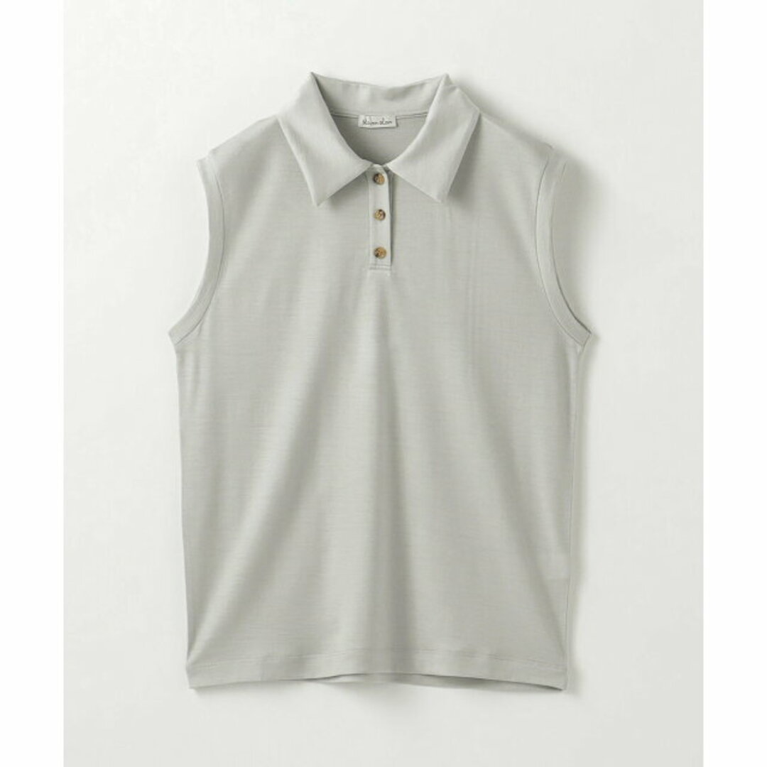 steven alan(スティーブンアラン)の【LT.GRAY】<Steven Alan>WOOL JERSEY NO SLEEVE TEE SHIRT/Tシャツ レディースのトップス(カットソー(長袖/七分))の商品写真