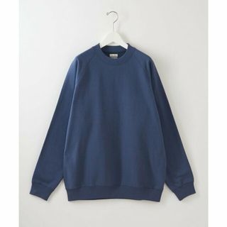 【NAVY】<Steven Alan> URAKE FREEDOM SLEEVE HIGH CREW NECK SWEAT -BOLD/スウェット