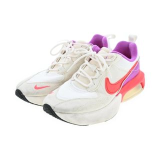 ナイキ(NIKE)のNIKE ナイキ スニーカー 23.5cm ベージュx紫xピンク系 【古着】【中古】(スニーカー)