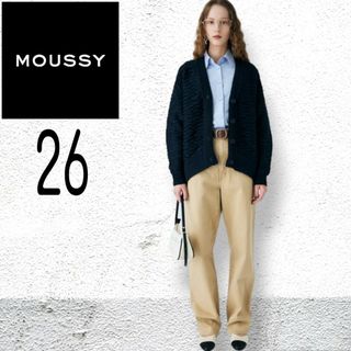 マウジー(moussy)のMOUSSY マウジー HW LOOSE STRAIGHT 26 股下74cm(デニム/ジーンズ)