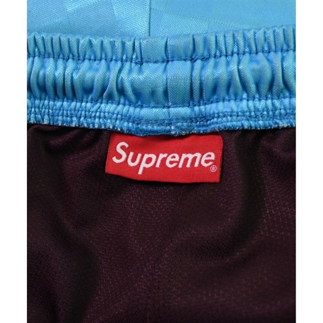 Supreme(シュプリーム)のSupreme シュプリーム ショートパンツ M 水色x赤紫 【古着】【中古】 メンズのパンツ(ショートパンツ)の商品写真