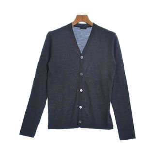 ジルサンダー(Jil Sander)のJIL SANDER ジルサンダー カーディガン 44(S位) グレー 【古着】【中古】(カーディガン)