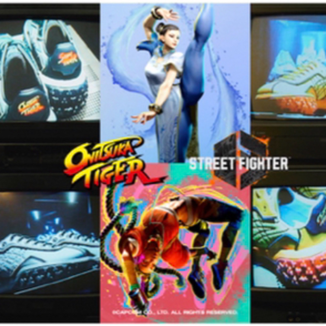 Onitsuka Tiger(オニツカタイガー)の【新品26cm2足】Onitsuka Tiger × ストリートファイター 6 メンズの靴/シューズ(スニーカー)の商品写真