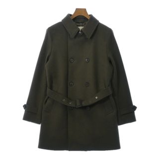 マッキントッシュ(MACKINTOSH)のMACKINTOSH マッキントッシュ ステンカラーコート 36(S位) カーキ 【古着】【中古】(ステンカラーコート)