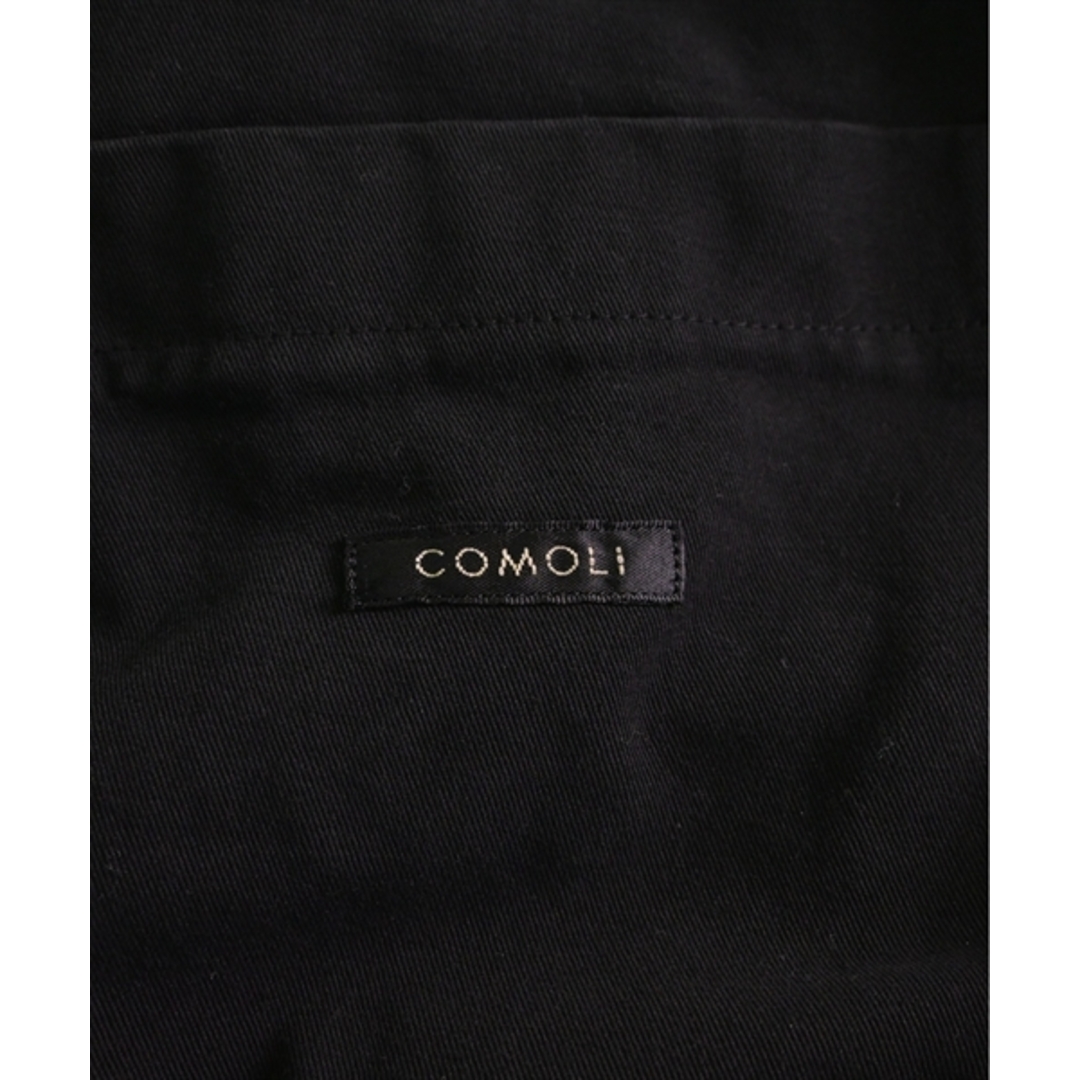 COMOLI(コモリ)のCOMOLI コモリ カジュアルジャケット 2(M位) 黒 【古着】【中古】 メンズのジャケット/アウター(テーラードジャケット)の商品写真