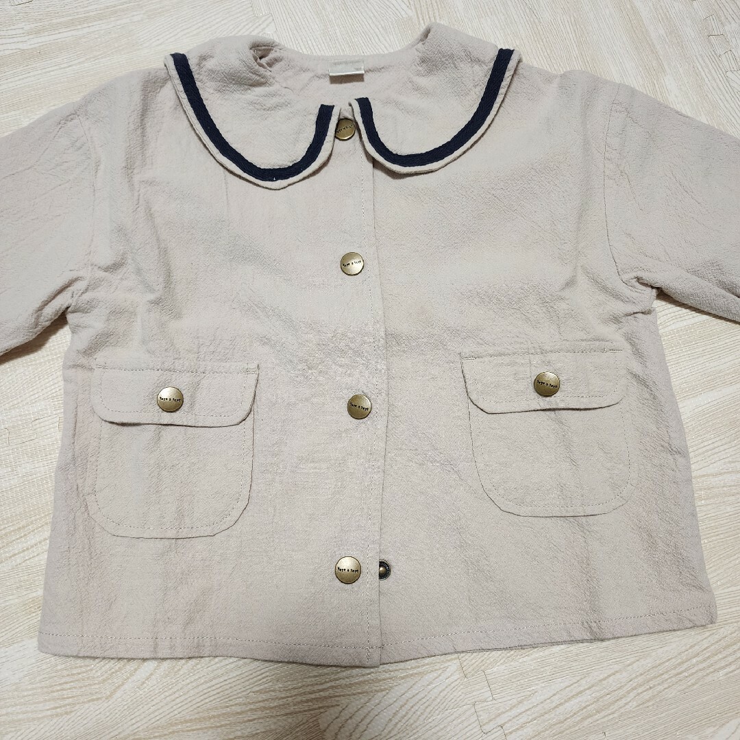 tete a tete(テータテート)のteteatete セーラージャケット(入園.通園に📛) キッズ/ベビー/マタニティのキッズ服女の子用(90cm~)(ジャケット/上着)の商品写真