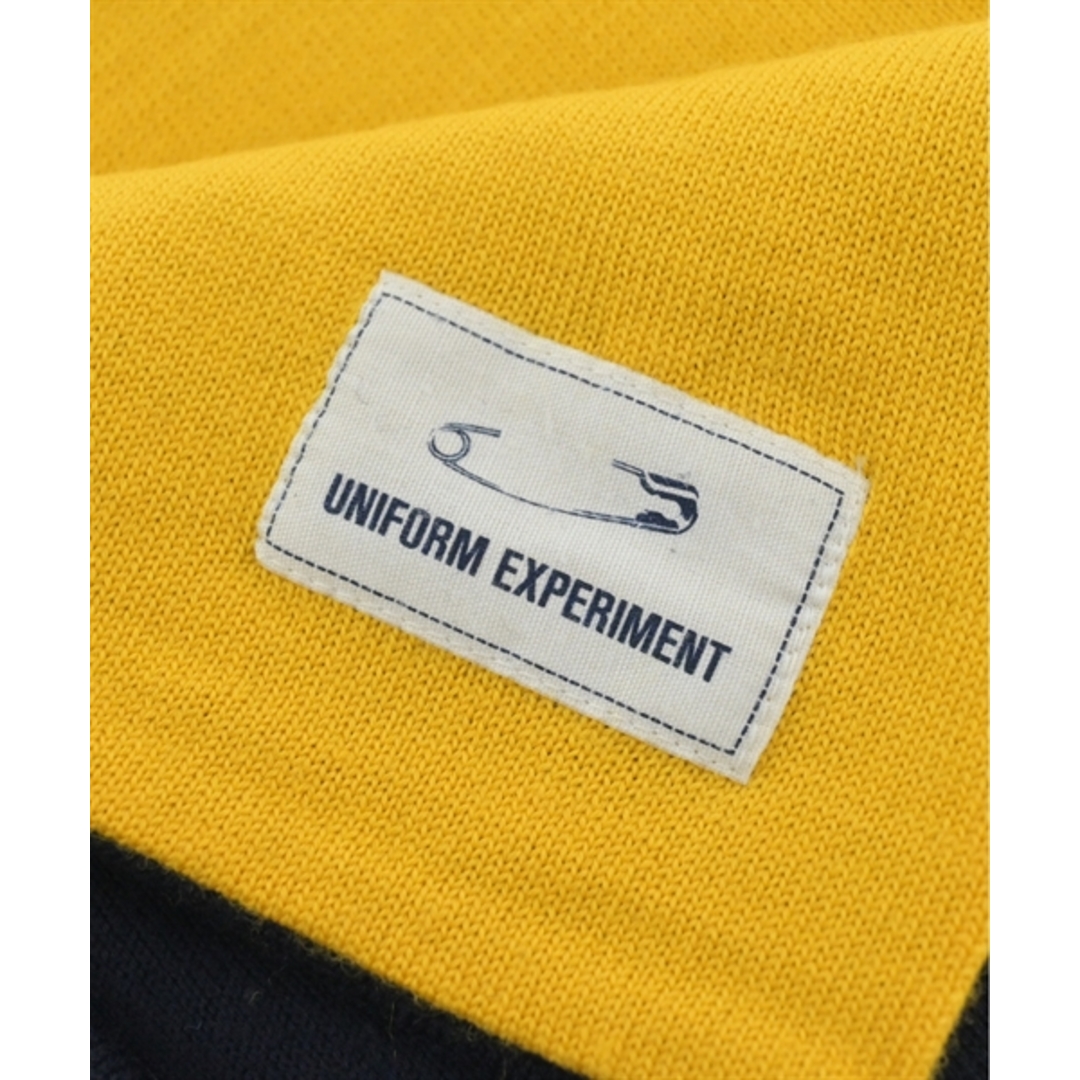 uniform experiment(ユニフォームエクスペリメント)のuniform experiment マフラー - 紺x黄 【古着】【中古】 メンズのファッション小物(マフラー)の商品写真