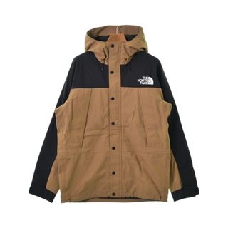 THE NORTH FACE ザノースフェイス マウンテンパーカー L 茶系x黒 【古着】【中古】(マウンテンパーカー)