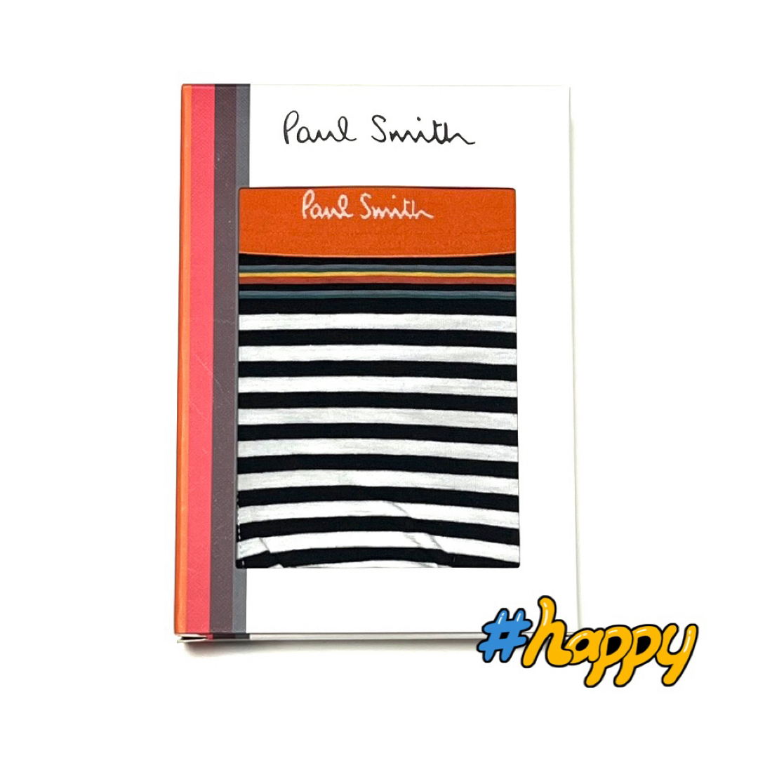 Paul Smith(ポールスミス)の新品★ポールスミス★Mサイズ★ボクサー★トランクス★パンツ★ブラック★4346 メンズのアンダーウェア(ボクサーパンツ)の商品写真