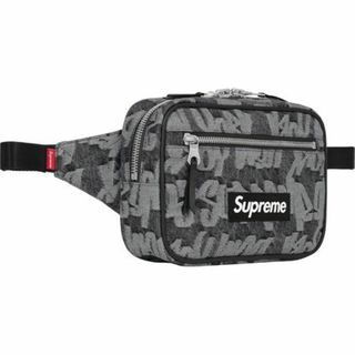 Supreme - 新品未開封【黒】Fat Tip Jacquard Denim Waist Bag