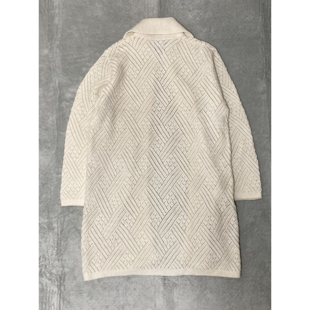 60年代〜 PENROSE 襟付き デザイン ニット カーディガン 60年代〜 PENROSE 襟付き デザイン ニット カーディガン