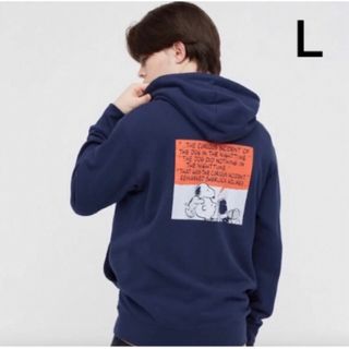 ユニクロ(UNIQLO)のユニクロ×ピーナッツ コラボパーカー L(パーカー)