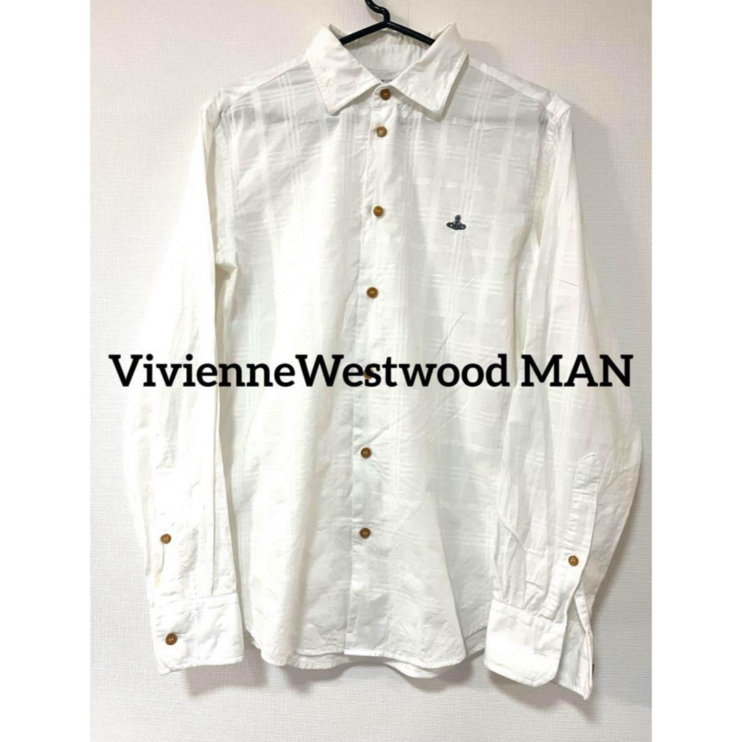 Vivienne Westwood(ヴィヴィアンウエストウッド)のVivienneWestwood MAN ジャカードチェック シャツ メンズのトップス(シャツ)の商品写真