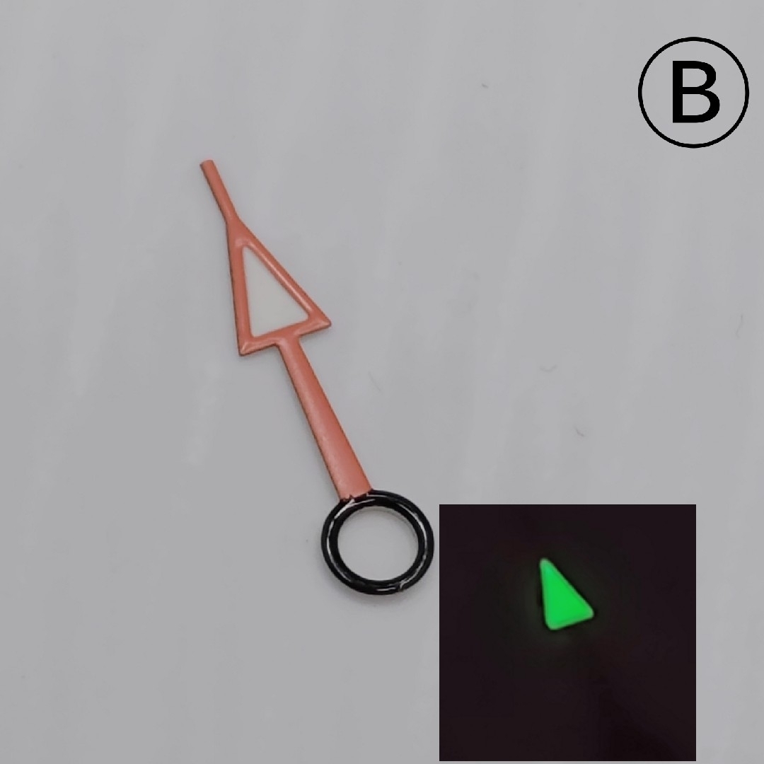 【MOD パーツ】NH34 GMT針 グリーン発光 各色 ※値下げ不可❌ メンズの時計(その他)の商品写真