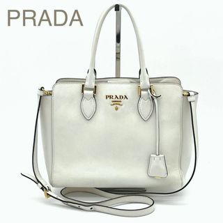 プラダ(PRADA)のPRADA 2wayハンドバッグ  ショルダーバッグ　サフィアーノ(ハンドバッグ)