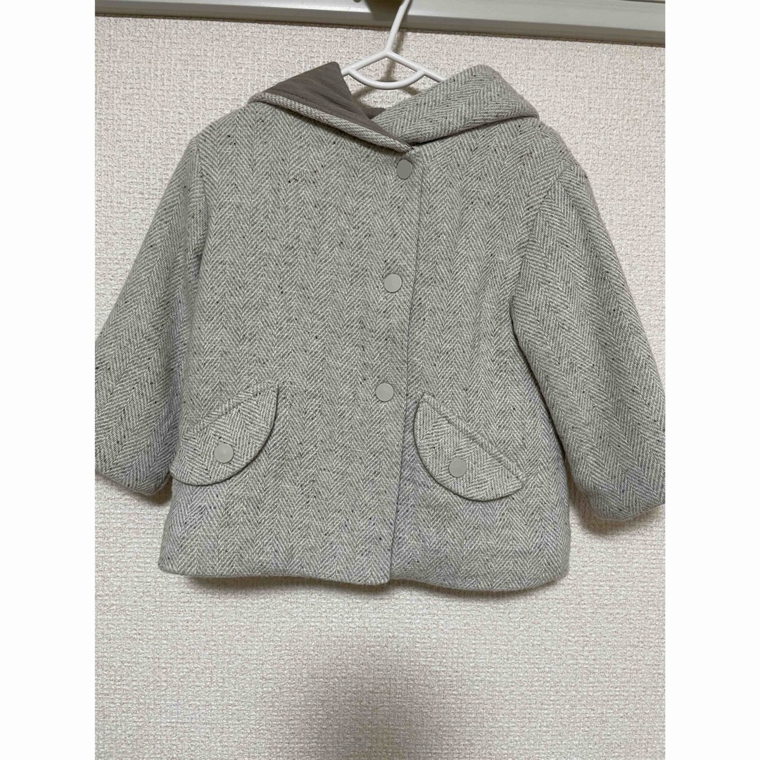 ZARA KIDS(ザラキッズ)のZARA コート キッズ/ベビー/マタニティのキッズ服女の子用(90cm~)(ジャケット/上着)の商品写真