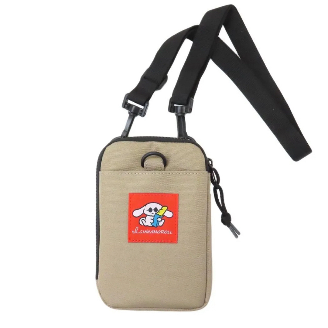 シナモロール(シナモロール)のアイシナモロール ショルダーポーチ ベージュ サンリオキャラクターズ レディースのバッグ(ショルダーバッグ)の商品写真