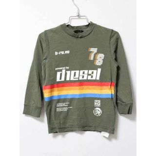 【値下げ!】《ディーゼルキッズ/DIESEL kids》104cm 長袖Tシャツ/長袖カットソー/ロンT カーキ【中古】子供服 キッズ kids 男の子 春秋 120122 tops