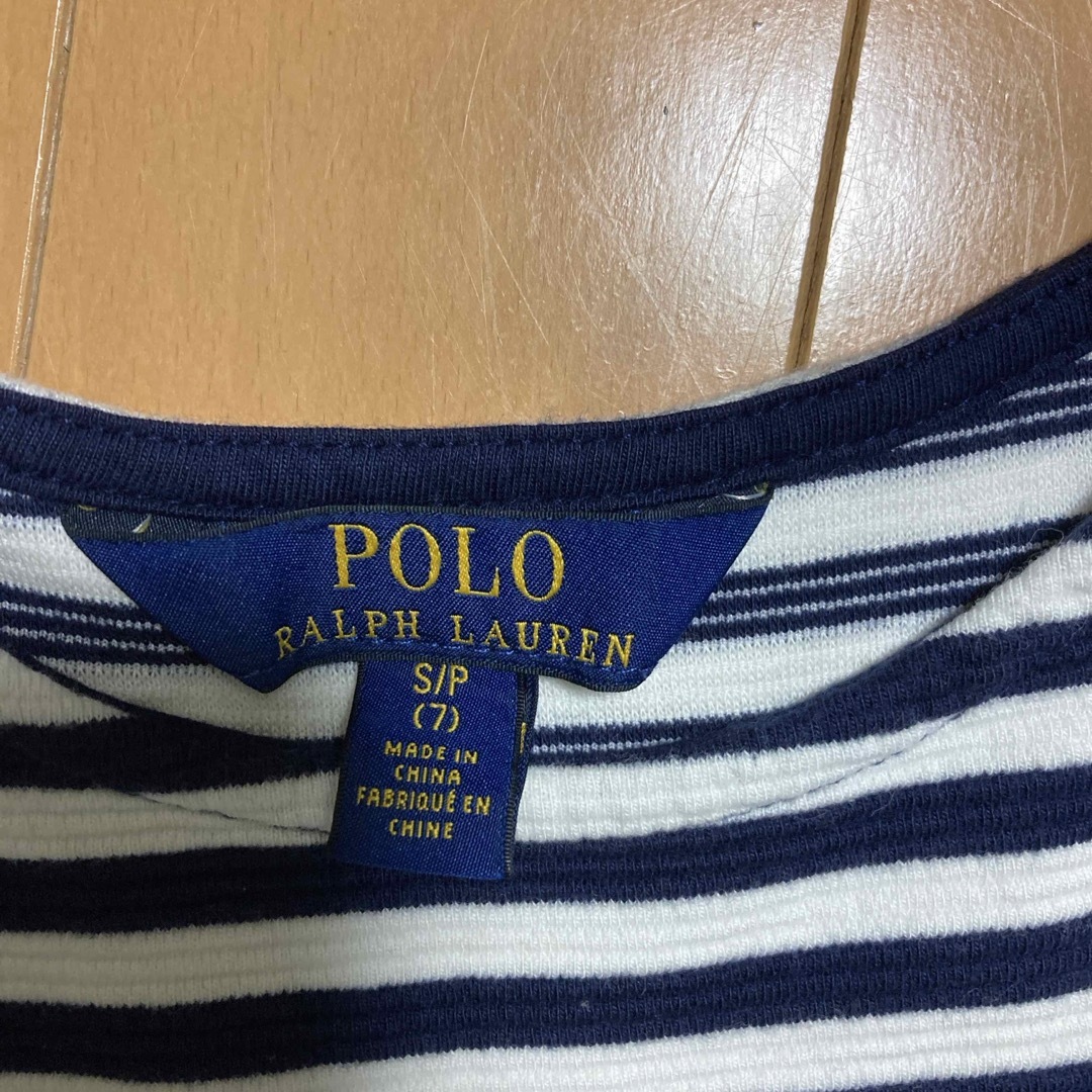 POLO RALPH LAUREN(ポロラルフローレン)のラルフローレンワンピースサイズ7 キッズ/ベビー/マタニティのキッズ服女の子用(90cm~)(ワンピース)の商品写真