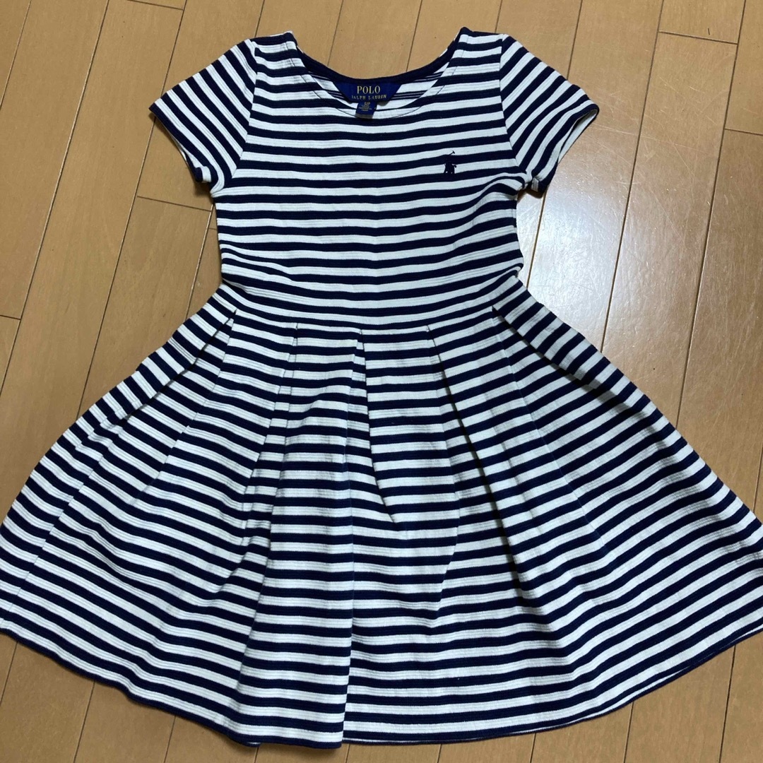 POLO RALPH LAUREN(ポロラルフローレン)のラルフローレンワンピースサイズ7 キッズ/ベビー/マタニティのキッズ服女の子用(90cm~)(ワンピース)の商品写真