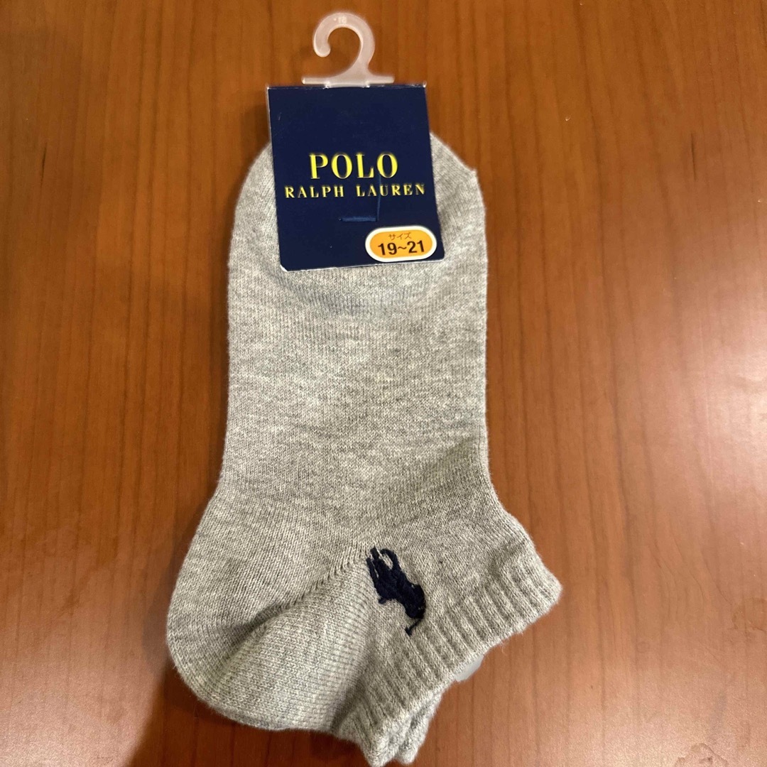 POLO（RALPH LAUREN）(ポロ)のポロラルフローレン　靴下　19cmから21cm キッズ/ベビー/マタニティのこども用ファッション小物(靴下/タイツ)の商品写真