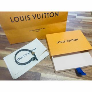 ルイヴィトン(LOUIS VUITTON)のルイヴィトン キャッチイット ブレスレット 黒(ブレスレット)